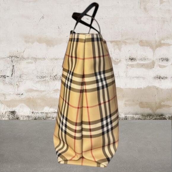 BURBERRY London Nova Check Tote Bag with COA & Dustbag Included - Picture 5 of 12